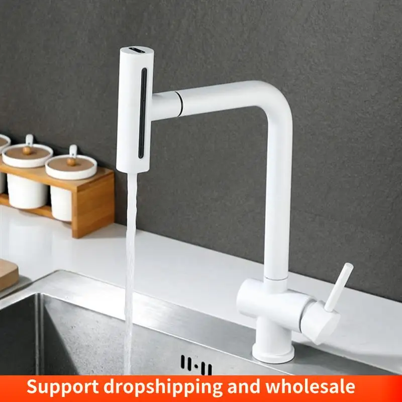 AA86 Pull-Out Water Outlet Waterfall Kitchen Water Outlet Multifunctional Stainless Steel Water Outlet For Sink Durable (White)
AA86 Pull-Out Water Outlet Waterfall Kitchen Water Outlet Multifunctional Stainless Steel Water Outlet For Sink Durable (White)
