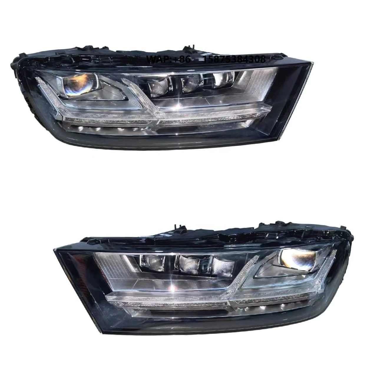Q7 matrix Headlights Car Parts Front Bumper Automatic Lighting System for 2016-2019
Q7 matrix Headlights Car Parts Front Bumper Automatic Lighting System for 2016-2019