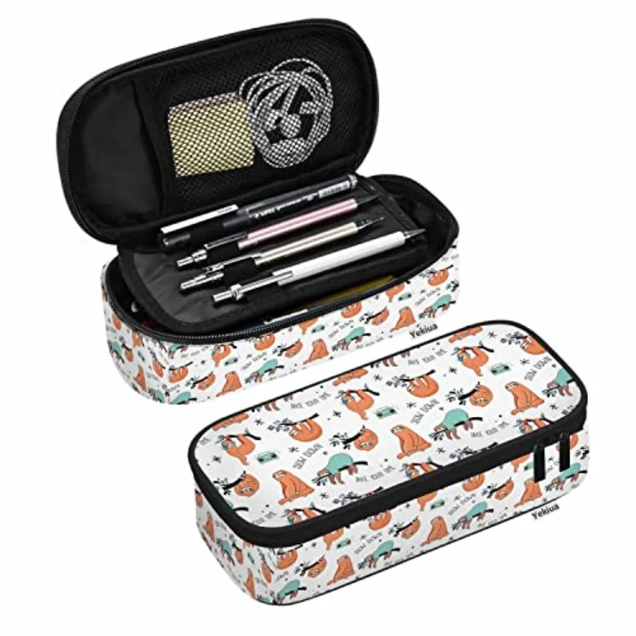 Sloth Pen Bag Cute Funny Cartoon Sloth Large Pencil Case Big Capacity Pencil Pouch Pencil Holder
Sloth Pen Bag Cute Funny Cartoon Sloth Large Pencil Case Big Capacity Pencil Pouch Pencil Holder
