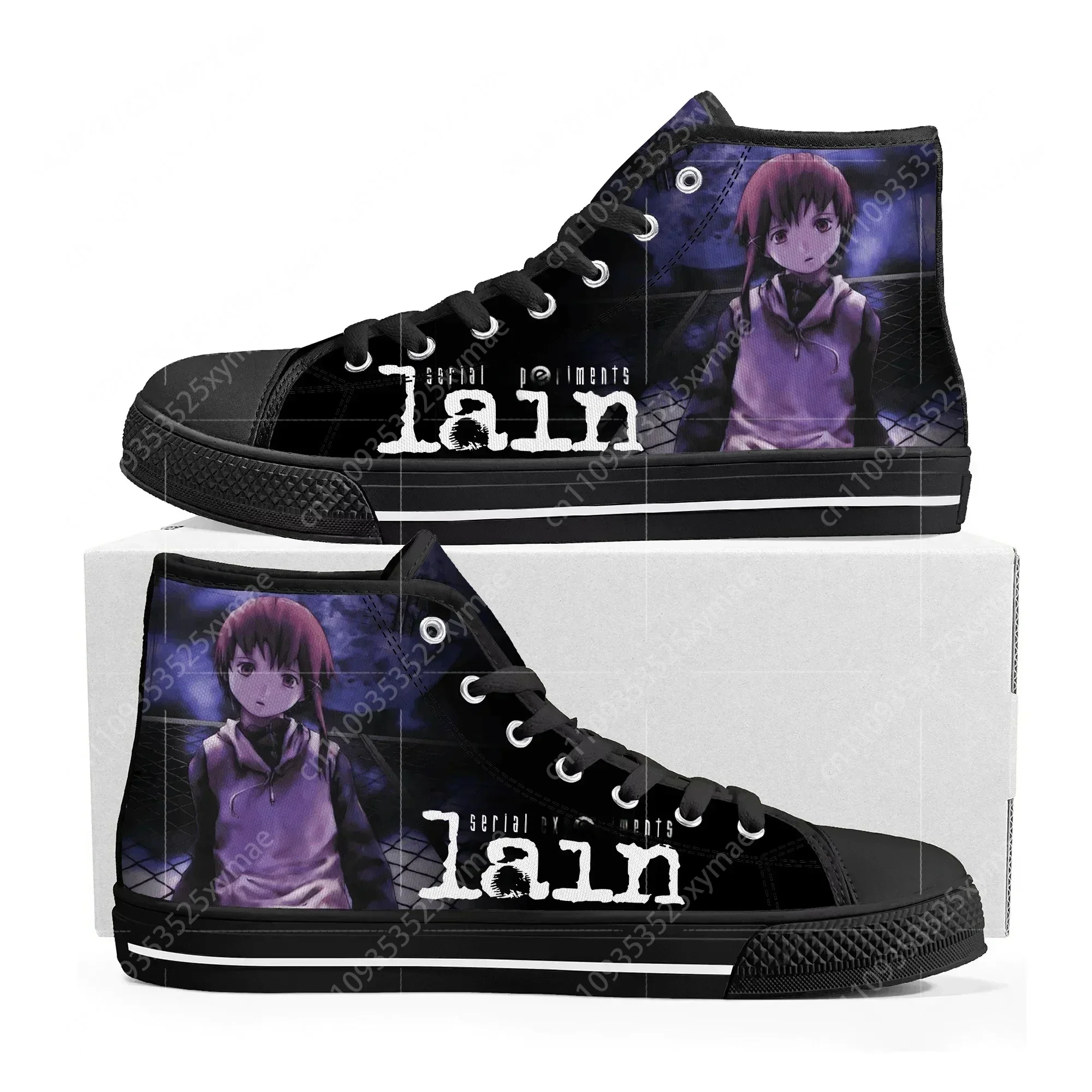 Кроссовки Serial Experiments Lain High Top с мультяшным принтом для мужчин, женщин и подростков, высококачественные кеды из канваса, индивидуальный дизайн, парные кроссовки
Кроссовки Serial Experiments Lain High Top с мультяшным принтом для мужчин, женщин и подростков, высококачественные кеды из канваса, индивидуальный дизайн, парные кроссовки