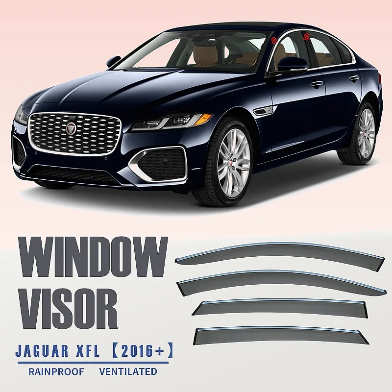 For JAGUAR XF XFL 2008-2016 Car Window Visor Rain Sun Shade Shield Side Deflector Auto Accessories
For JAGUAR XF XFL 2008-2016 Car Window Visor Rain Sun Shade Shield Side Deflector Auto Accessories