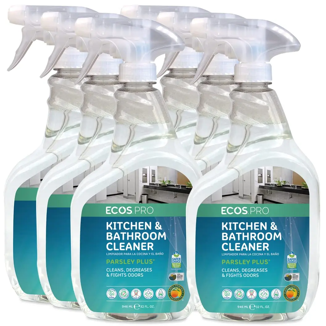 Parsley Plus All-Purpose Cleaner, 6-Pack for Kitchen & Bathroom
Parsley Plus All-Purpose Cleaner, 6-Pack for Kitchen & Bathroom