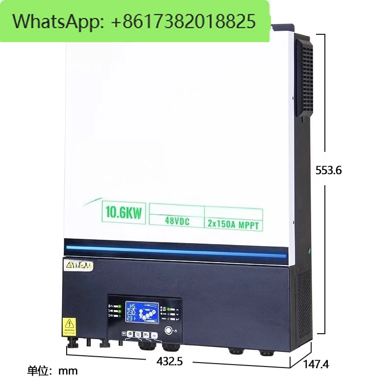 10.6KW solar inverter 48V to 220V
10.6KW solar inverter 48V to 220V