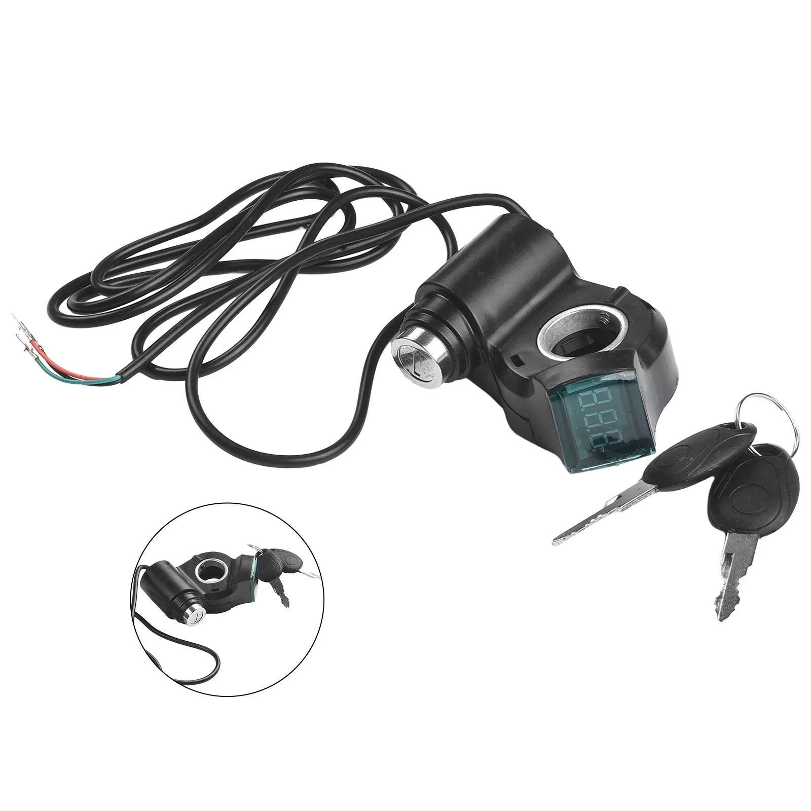 Electric Scooter Power Switch With Keys Ignition Voltmeter Digital Voltage Display Switch For Kugoo Electric Scooter Accessories
Electric Scooter Power Switch With Keys Ignition Voltmeter Digital Voltage Display Switch For Kugoo Electric Scooter Accessories