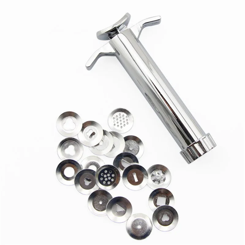 Applicator Simple Metal Extrusion Mud-Squeezing Gun Stone Plastic Modeling Tool Polymer Clay Making Tools
Applicator Simple Metal Extrusion Mud-Squeezing Gun Stone Plastic Modeling Tool Polymer Clay Making Tools