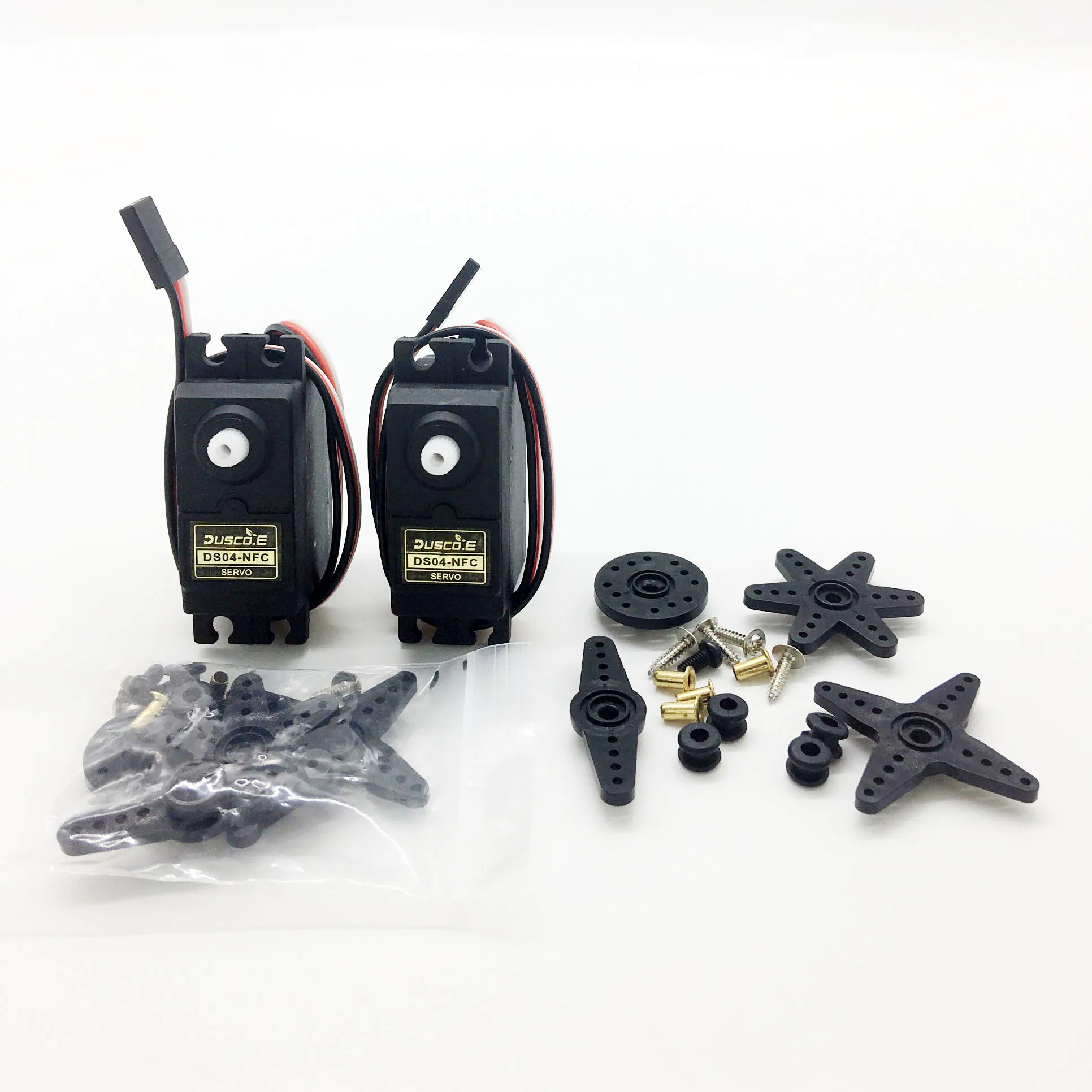 2Pcs DS04-NFC 360 Degree Continuous Rotary Servo Motor For Rc Car Smart Robot - DC Geared High Precision Control For Arduino
2Pcs DS04-NFC 360 Degree Continuous Rotary Servo Motor For Rc Car Smart Robot - DC Geared High Precision Control For Arduino