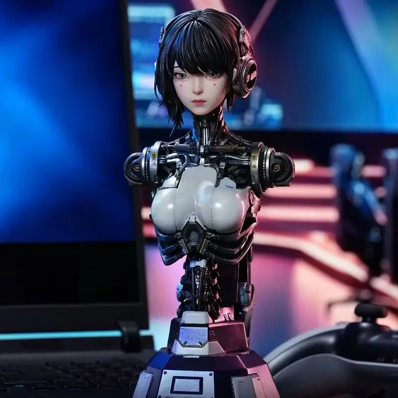 New 21cm Ling Cage Ash Anime Gk Abs Bust Statue Mecha Girl Collectible Sci-Fi Figure Desktop Ornament Desk Decor Toy Gift Fans
New 21cm Ling Cage Ash Anime Gk Abs Bust Statue Mecha Girl Collectible Sci-Fi Figure Desktop Ornament Desk Decor Toy Gift Fans