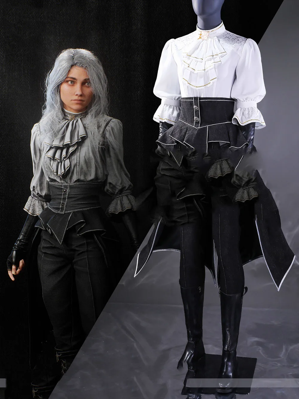 MMGG Clair Obscur Expedition 33 Light And Shadow Maelle Alicia Cosplay Full Set Women's Costume Game Version
MMGG Clair Obscur Expedition 33 Light And Shadow Maelle Alicia Cosplay Full Set Women's Costume Game Version