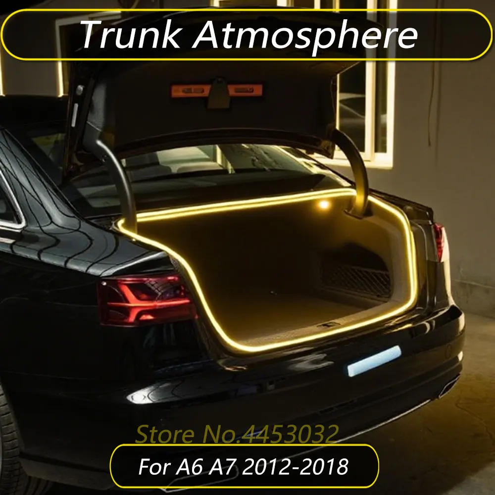 For Audi A6 c7 4G A7 4G8 2012-2018 Car Trunk LED Atmosphere Light Strip Kit Easy Install Bright Interior Lighting 157 Inches 12V
For Audi A6 c7 4G A7 4G8 2012-2018 Car Trunk LED Atmosphere Light Strip Kit Easy Install Bright Interior Lighting 157 Inches 12V