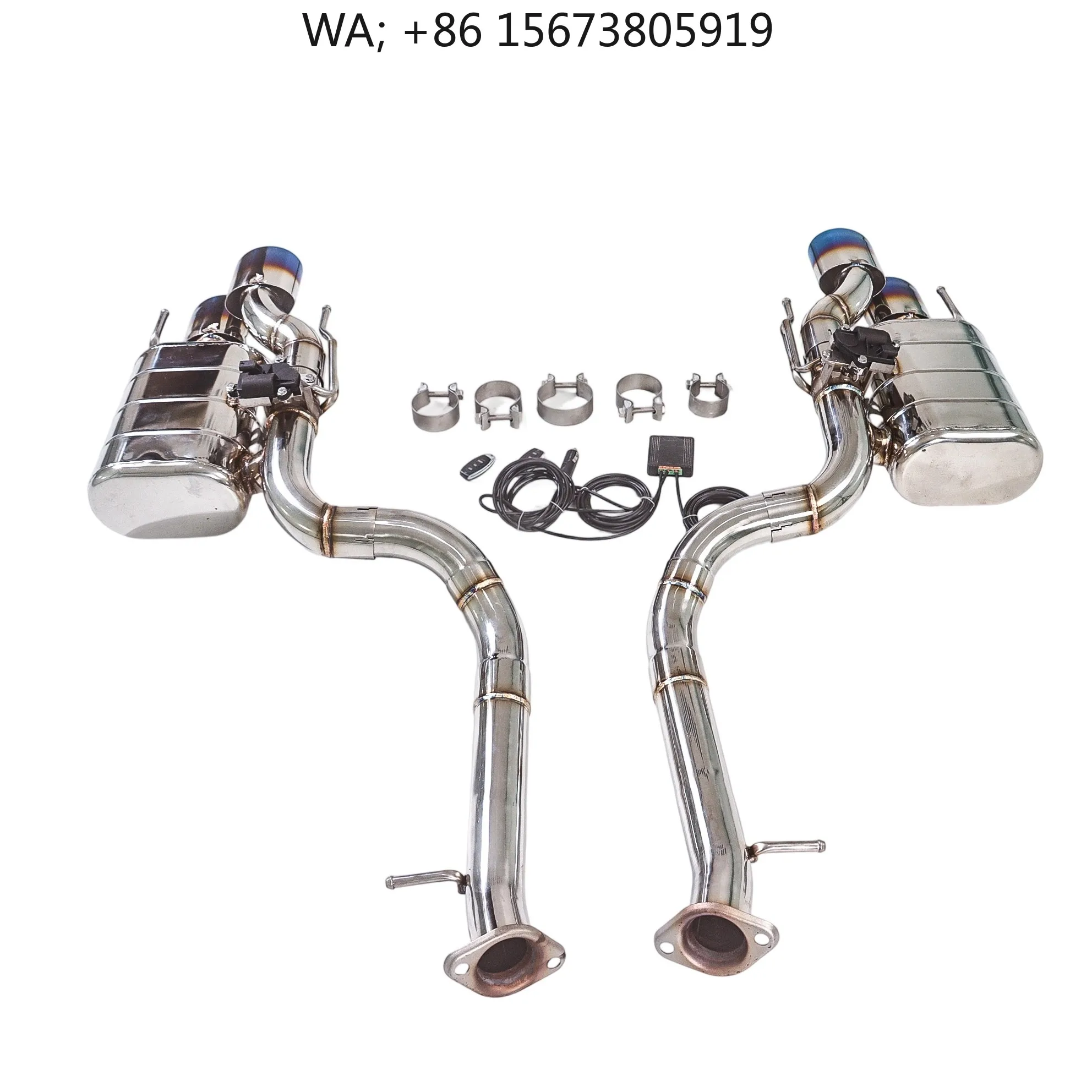 For 2014-2025 Lexus IS500 RCF GSF 5.0L V8 Ctback Valvetronic Rear High-permance Car Exhaust Blue Tip
For 2014-2025 Lexus IS500 RCF GSF 5.0L V8 Ctback Valvetronic Rear High-permance Car Exhaust Blue Tip