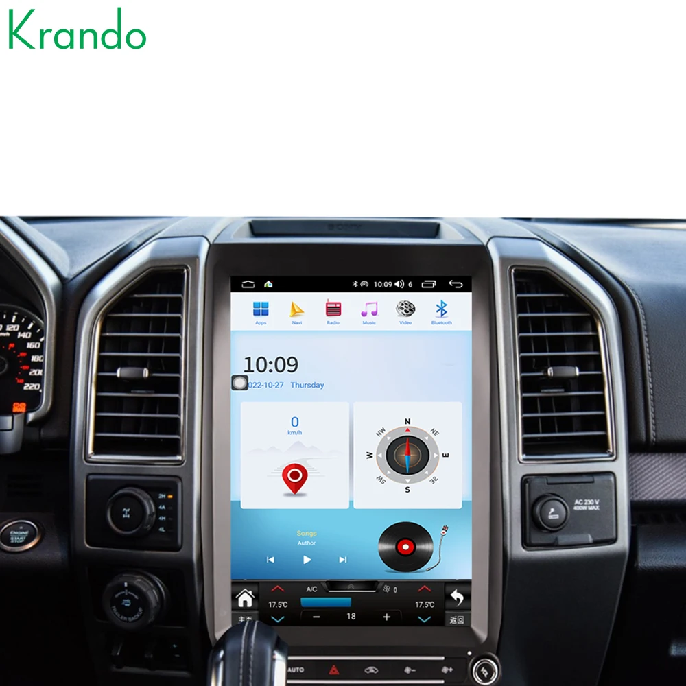 Krando 12.1''Telsa Carplay Android Auto Radio For Ford F150 Raptor 2015-2019 Player Stereo Auto GPS Navigation Carplay
Krando 12.1''Telsa Carplay Android Auto Radio For Ford F150 Raptor 2015-2019 Player Stereo Auto GPS Navigation Carplay