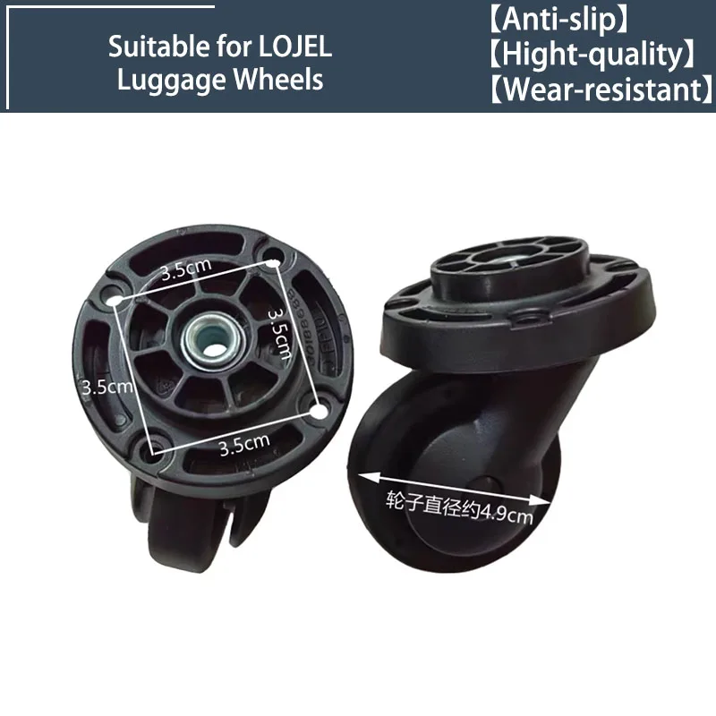 2/4 Wheels Universal Wheels for LOJEL PP10 Swivel Wheels Luggage Accessories Replacement Trolley Parts for Suitcase
2/4 Wheels Universal Wheels for LOJEL PP10 Swivel Wheels Luggage Accessories Replacement Trolley Parts for Suitcase