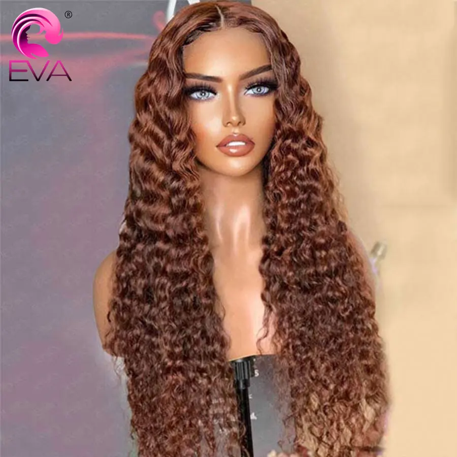5x5 HD Lace Closure Wig Copper Brown Wig Deep Wave HD Lace Frontal Wig Luxurious Customization Invisible Swiss HD Lace For Women
5x5 HD Lace Closure Wig Copper Brown Wig Deep Wave HD Lace Frontal Wig Luxurious Customization Invisible Swiss HD Lace For Women