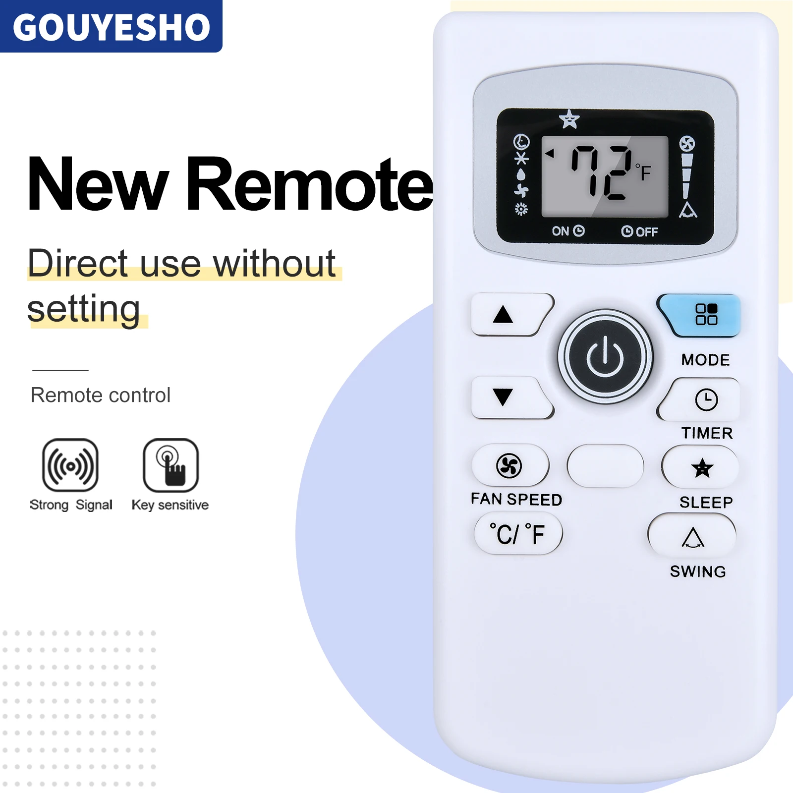 New Remote Control For BLACK BPACTO8BPACTO8WT BPACT10 BPACT10HWT BPACT10WT BPACT12H
New Remote Control For BLACK BPACTO8BPACTO8WT BPACT10 BPACT10HWT BPACT10WT BPACT12H