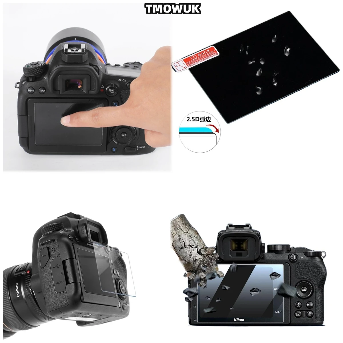 For Canon 3000D 4000D 9H Hardness Tempered Glass LCD Screen Protector Film Anti-Scratch Bubble Free HD Clear Cover
For Canon 3000D 4000D 9H Hardness Tempered Glass LCD Screen Protector Film Anti-Scratch Bubble Free HD Clear Cover