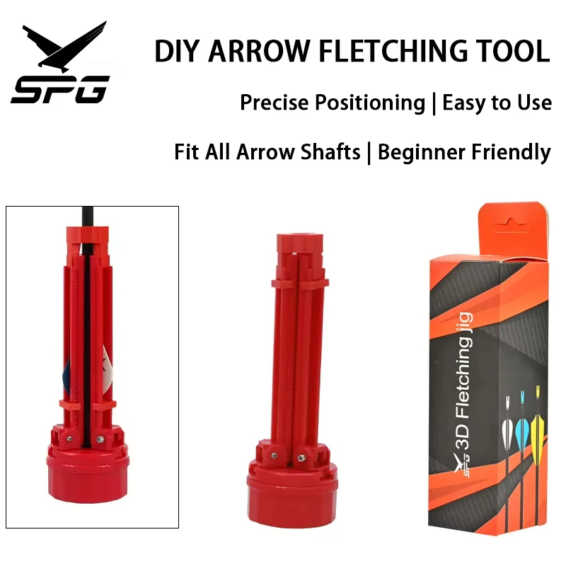 Archery Fletching Jig Universal DIY Arrow Vane Tool with Glue and Scraper for Carbon Fiberglass Arrows Beginner Friendly
Archery Fletching Jig Universal DIY Arrow Vane Tool with Glue and Scraper for Carbon Fiberglass Arrows Beginner Friendly