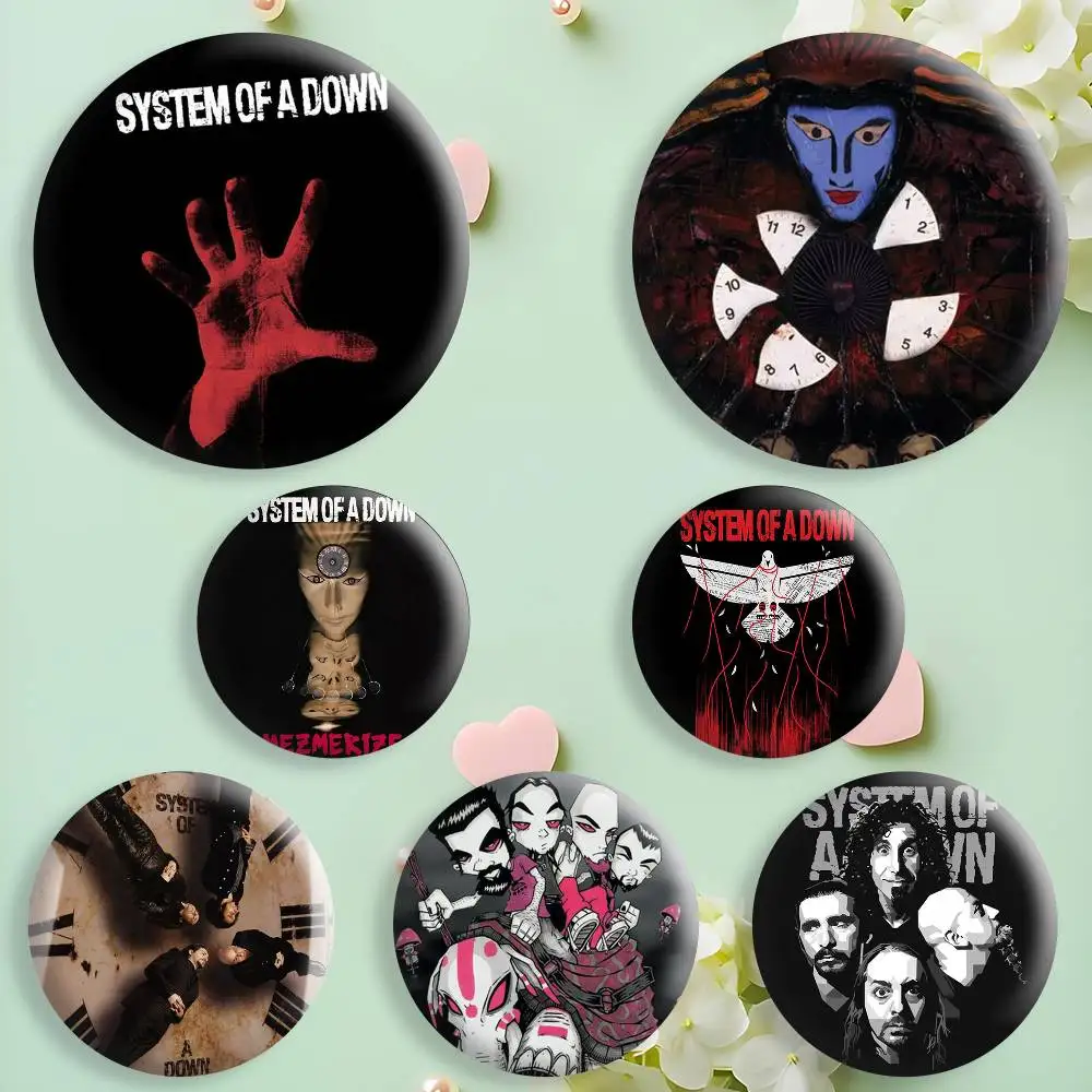 System of a Down Band Brooches Cartoon Badge Pins Backpack Hat Accessories Friend Gift
System of a Down Band Brooches Cartoon Badge Pins Backpack Hat Accessories Friend Gift