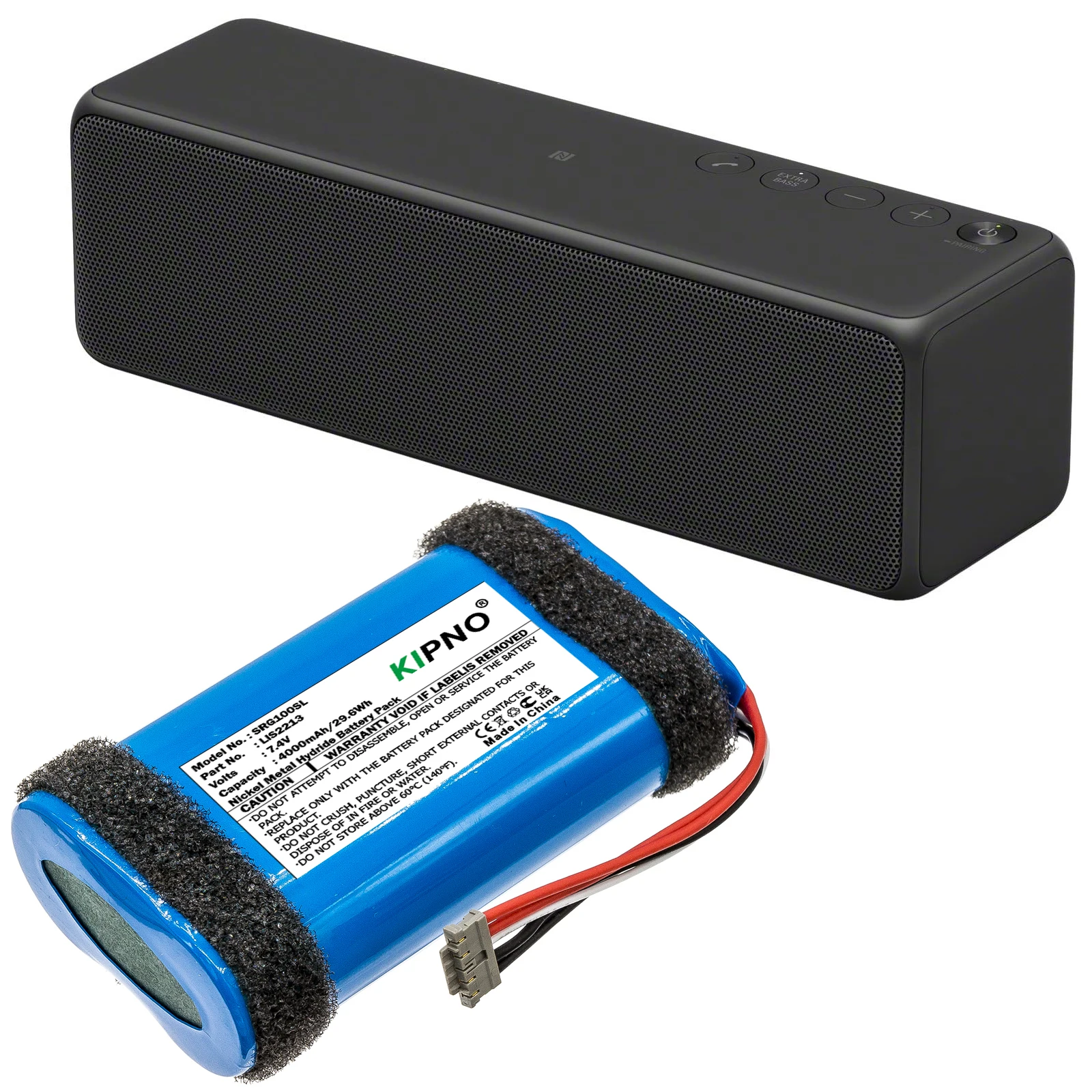 Аккумулятор динамика KIPNO 7,4 В/4000 мАч LIS2213 для Sony SRS-HG1, SRS-HG2, SRS-HG110, SRSHG1, SRSHG2, SRSHG110
Аккумулятор динамика KIPNO 7,4 В/4000 мАч LIS2213 для Sony SRS-HG1, SRS-HG2, SRS-HG110, SRSHG1, SRSHG2, SRSHG110