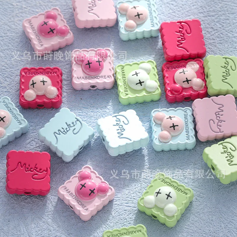 2pcs Macaron cute wind cartoon square mouse paint alloy DIY beaded mobile phone chain necklace hair jewelry accessories
2pcs Macaron cute wind cartoon square mouse paint alloy DIY beaded mobile phone chain necklace hair jewelry accessories