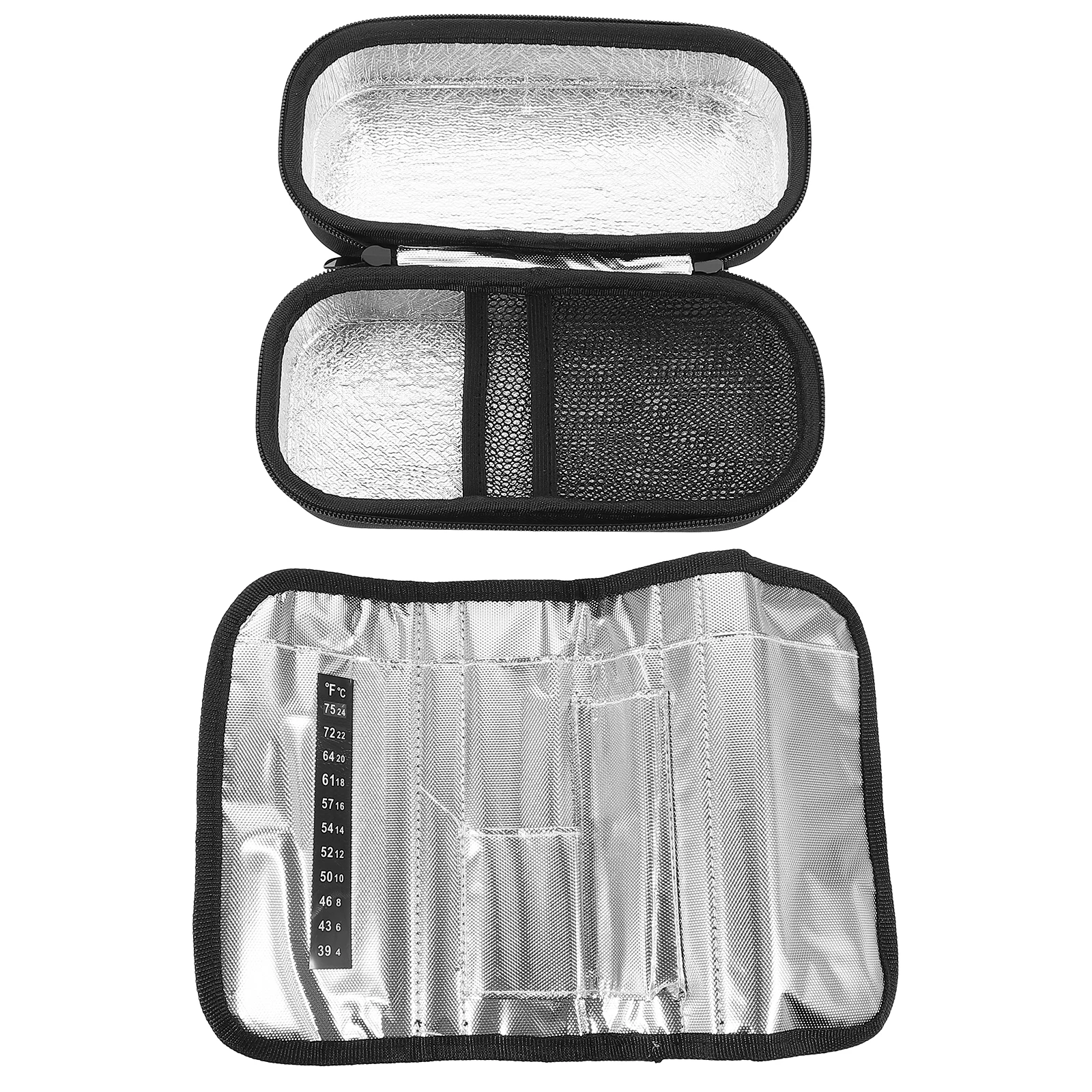 Portable Insulin Cooler Pack Black EVA Storage Bag Reusable Cold Organizer Travel Pouch Diabetes Supplies Medication Insulation
Portable Insulin Cooler Pack Black EVA Storage Bag Reusable Cold Organizer Travel Pouch Diabetes Supplies Medication Insulation