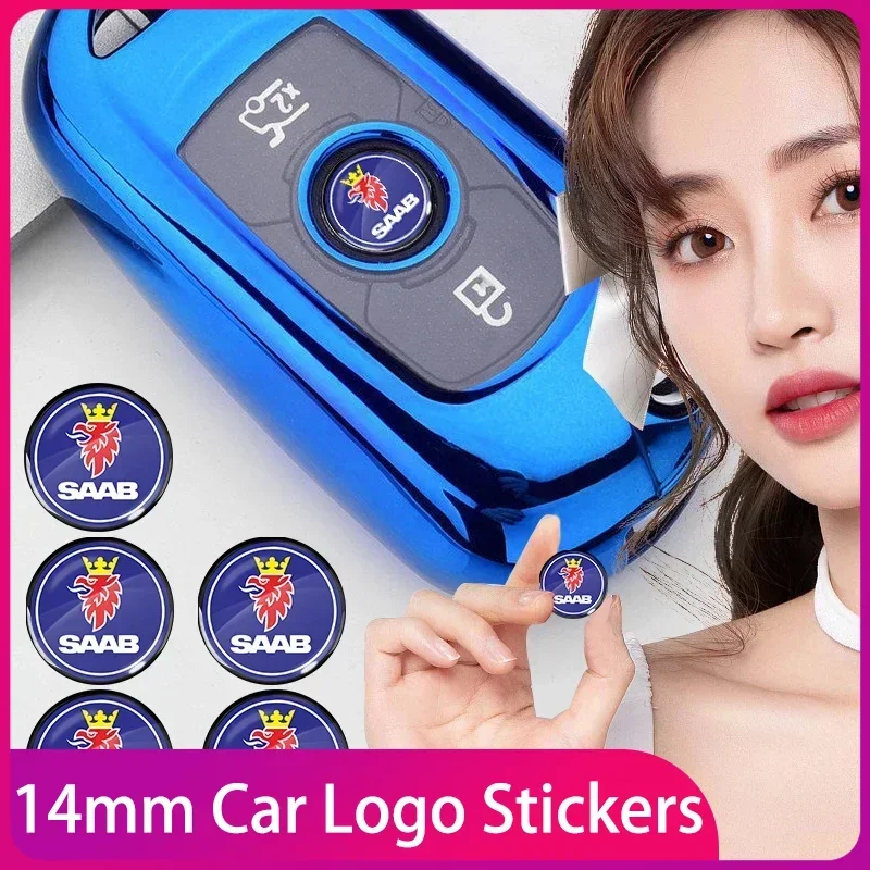 14mm Car Remote Key Emblem Badge Radio button Sticker For SAAB Scania 93 95 9000 900 9-4X 9-2X 9-X 600 99 97 Monster 
14mm Car Remote Key Emblem Badge Radio button Sticker For SAAB Scania 93 95 9000 900 9-4X 9-2X 9-X 600 99 97 Monster