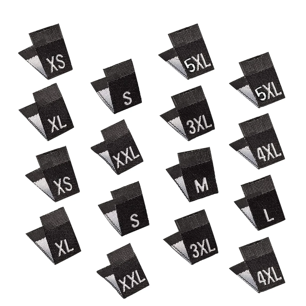 900pcs Wash Mark Size Labels Clothing Tags Strip Unisex Garment Apparel Sew Sort Clothes Practical Simple Design Fold
900pcs Wash Mark Size Labels Clothing Tags Strip Unisex Garment Apparel Sew Sort Clothes Practical Simple Design Fold