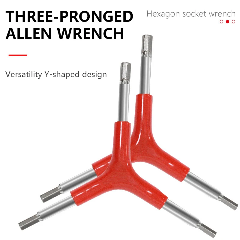 Practical Three-Pronged Hexagonal Tool Road Bike Repair Tools Mountain Bike Repair Cycling Equipment
Practical Three-Pronged Hexagonal Tool Road Bike Repair Tools Mountain Bike Repair Cycling Equipment