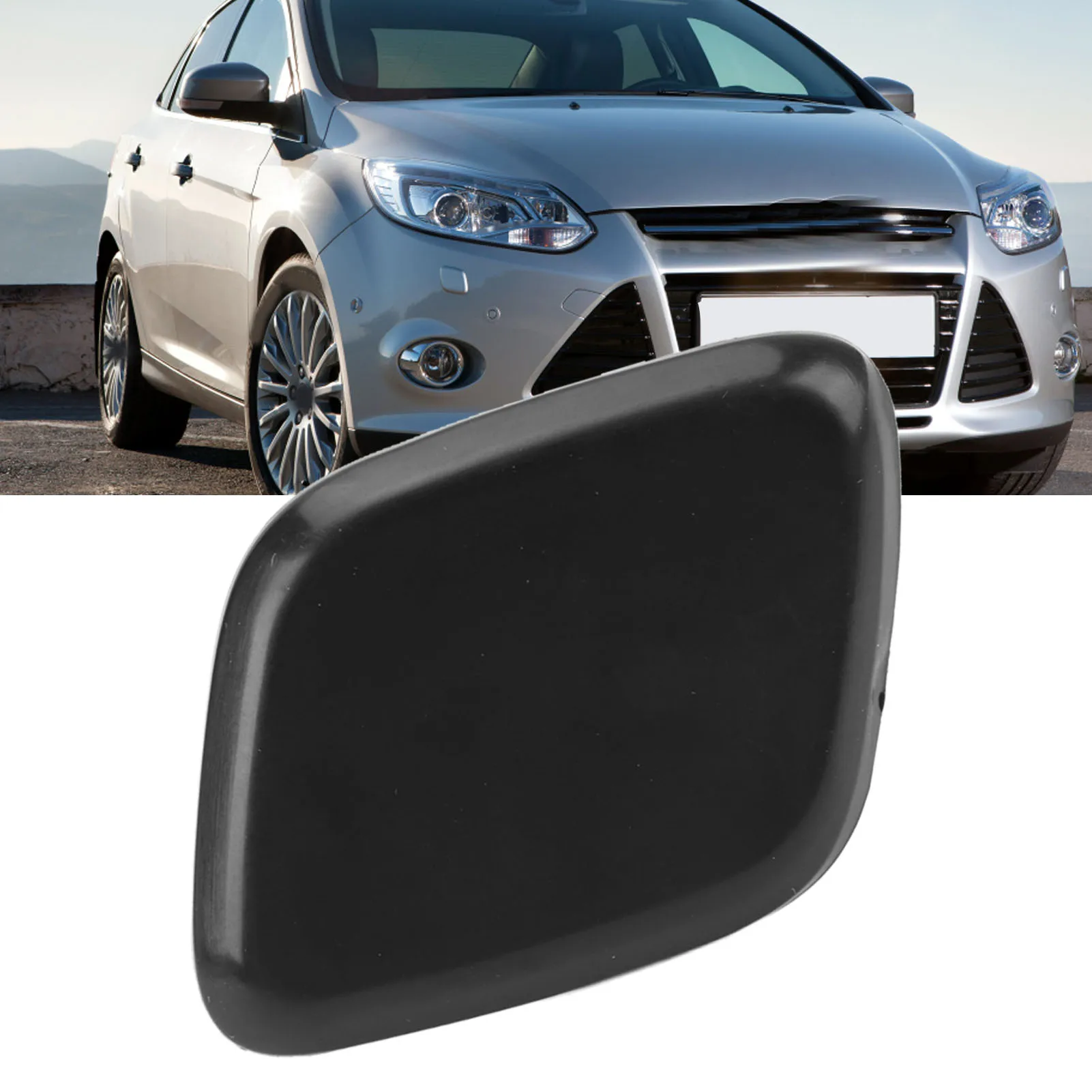 Крышка форсунки омывателя фар Стильный вид Надежная защита Крышка форсунки омывателя передней фары для Focus Mk3 2010–20
Крышка форсунки омывателя фар Стильный вид Надежная защита Крышка форсунки омывателя передней фары для Focus Mk3 2010–20