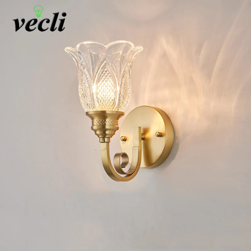 American Light Luxury Copper Wall Lamp for Living Room Accent Wall European Corridor Hallway Bedroom Bedside
American Light Luxury Copper Wall Lamp for Living Room Accent Wall European Corridor Hallway Bedroom Bedside