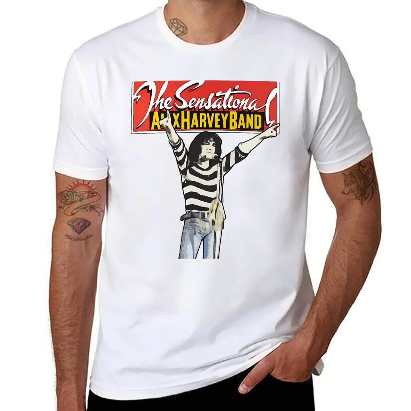 The Sensational Alex Harvey Band T-Shirt t shirt for man printed t shirts for man T-Shirt
The Sensational Alex Harvey Band T-Shirt t shirt for man printed t shirts for man T-Shirt