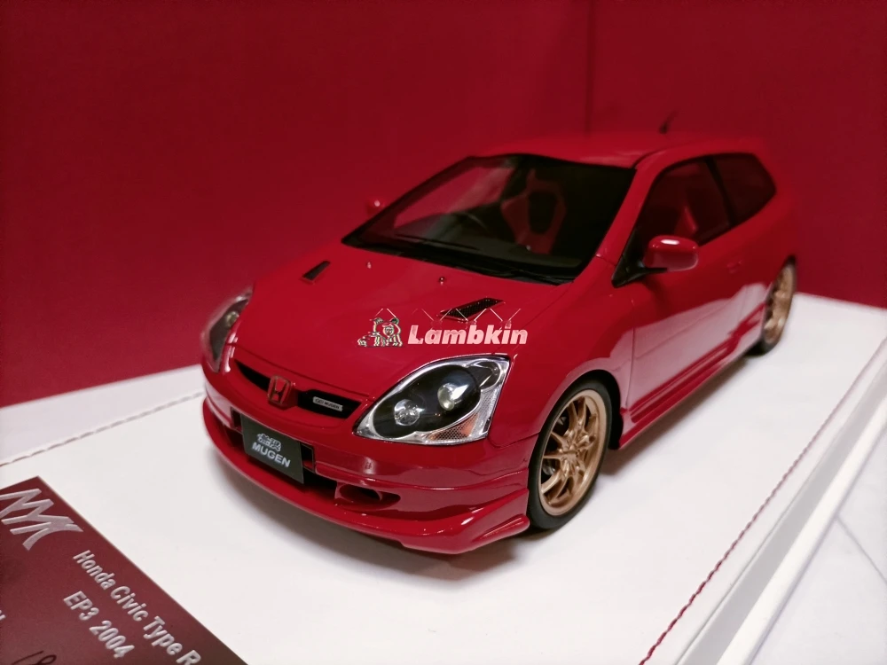 AMC 1/18 для Honda Unlimited Civic Coupe модель Mugen Civic Тип R EP3 красная Коллекционная модель автомобиля
AMC 1/18 для Honda Unlimited Civic Coupe модель Mugen Civic Тип R EP3 красная Коллекционная модель автомобиля