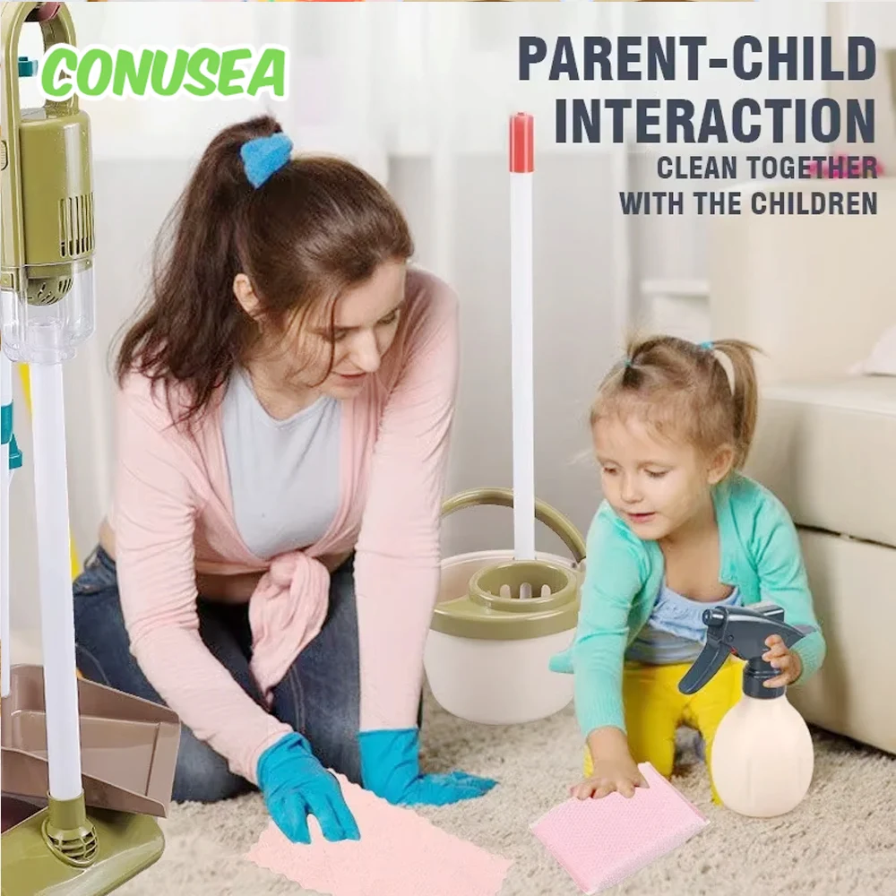 Игровой набор для уборки: электрический пылесос, метла, швабра, стиральная машина — игрушки для девочек, игры для детей
Игровой набор для уборки: электрический пылесос, метла, швабра, стиральная машина — игрушки для девочек, игры для детей