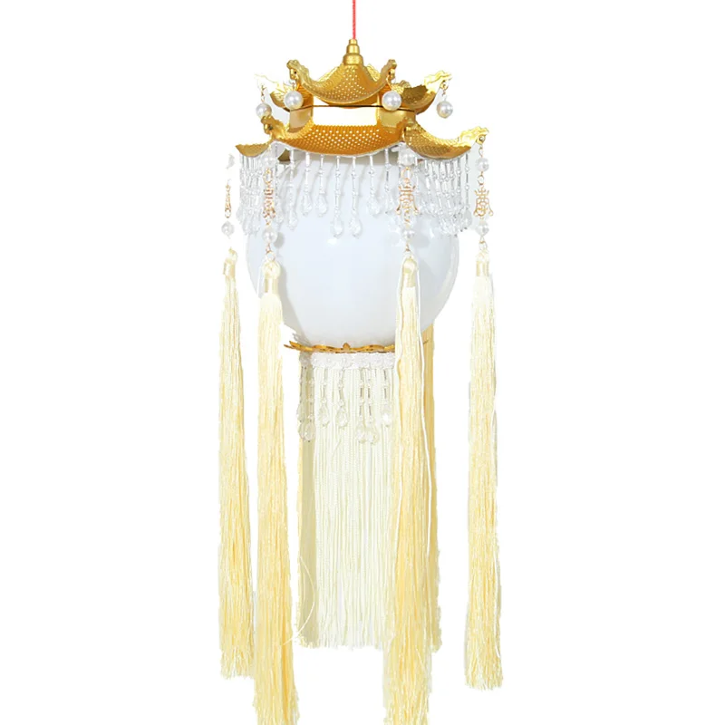 Jiang gauze lamp antique painting lamp shooting props long tassel portable palace lantern
Jiang gauze lamp antique painting lamp shooting props long tassel portable palace lantern