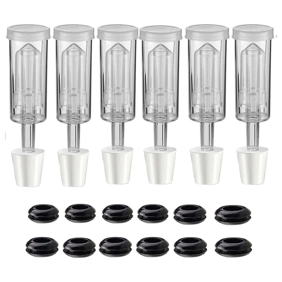 A9oP- Fermentation Brewing Airlock Kit Grommet Fermentation Beer Making Wine Kombucha Fits Gallon Pitcher 6-Pack
A9oP- Fermentation Brewing Airlock Kit Grommet Fermentation Beer Making Wine Kombucha Fits Gallon Pitcher 6-Pack