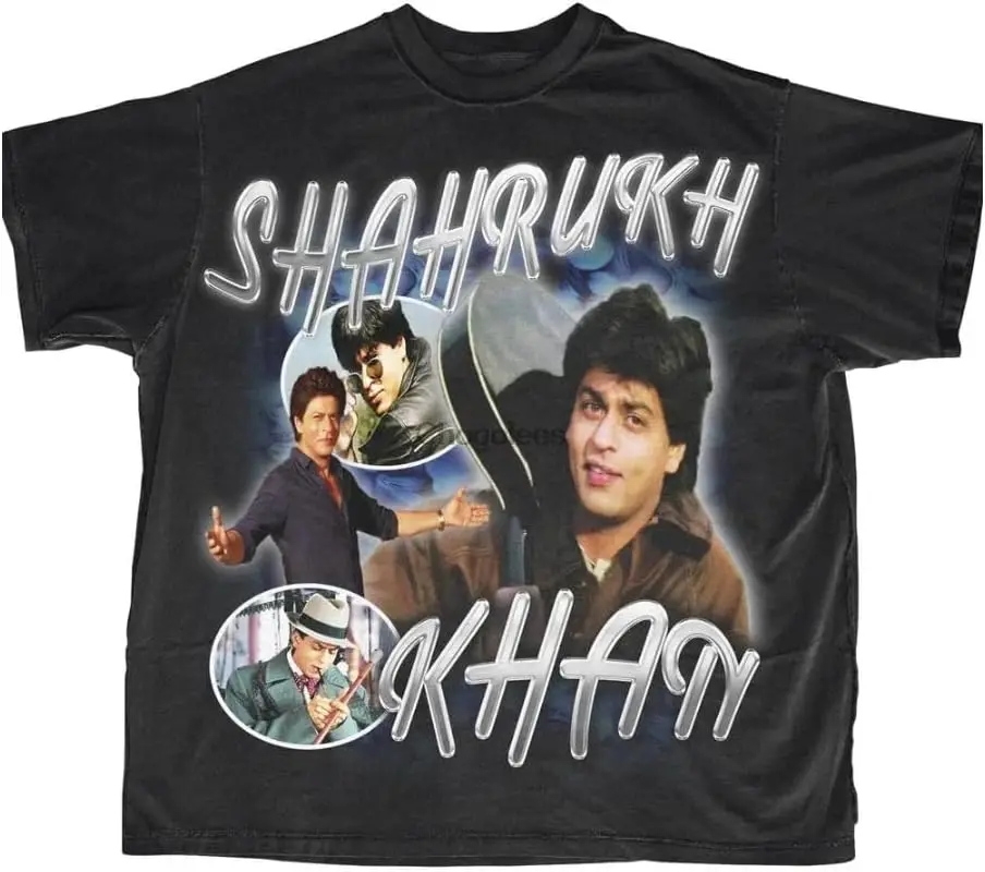 Shahrukh Khan Винтажная Футболка Болливудский актер Индийские фильмы Desi одежда индийская рубашка Индийская одежда
Shahrukh Khan Винтажная Футболка Болливудский актер Индийские фильмы Desi одежда индийская рубашка Индийская одежда