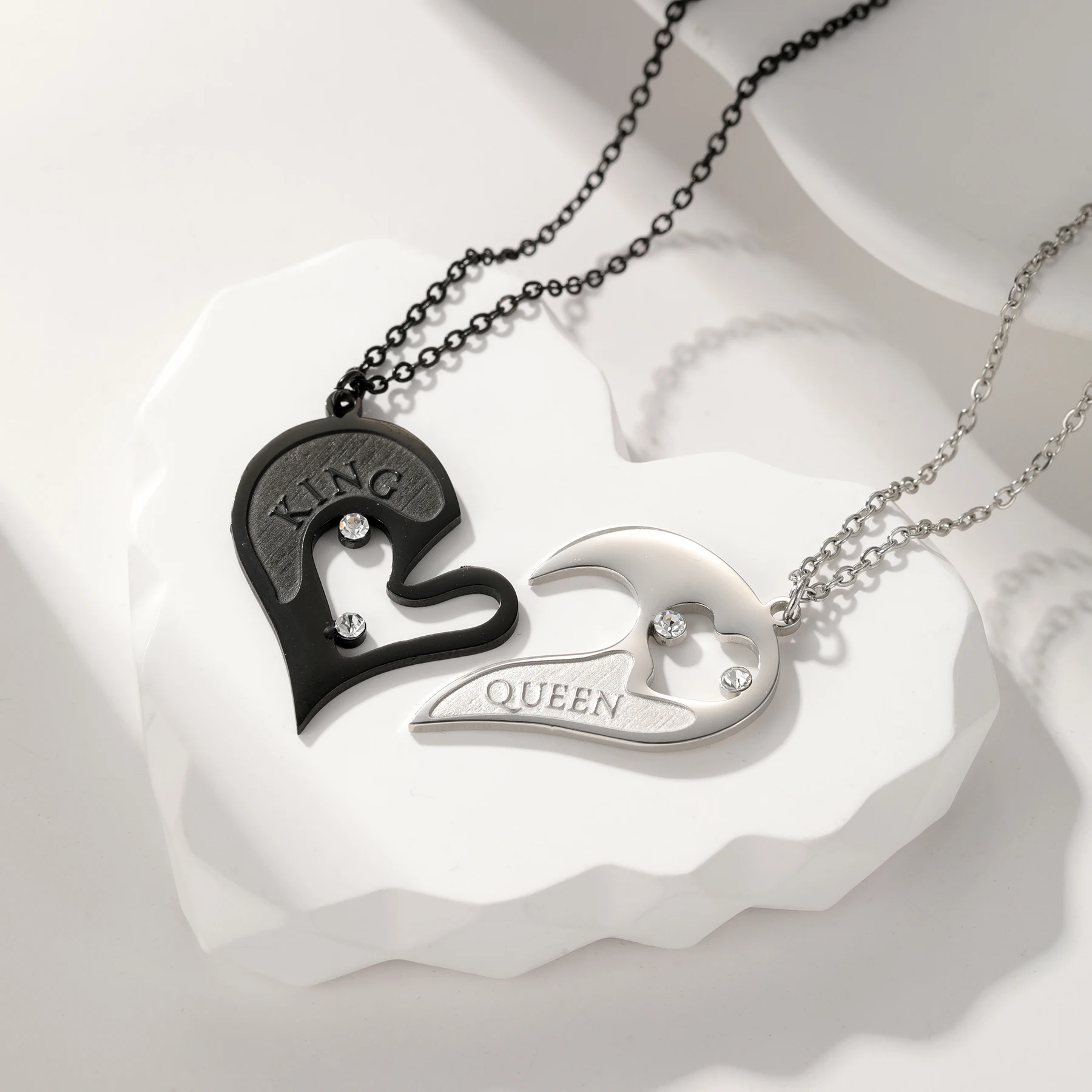 Custom Name Couples Heart Necklace I Love You Couples Necklace Set Stainless steel Heart Necklace Men Women Lovers Couple Heart
Custom Name Couples Heart Necklace I Love You Couples Necklace Set Stainless steel Heart Necklace Men Women Lovers Couple Heart