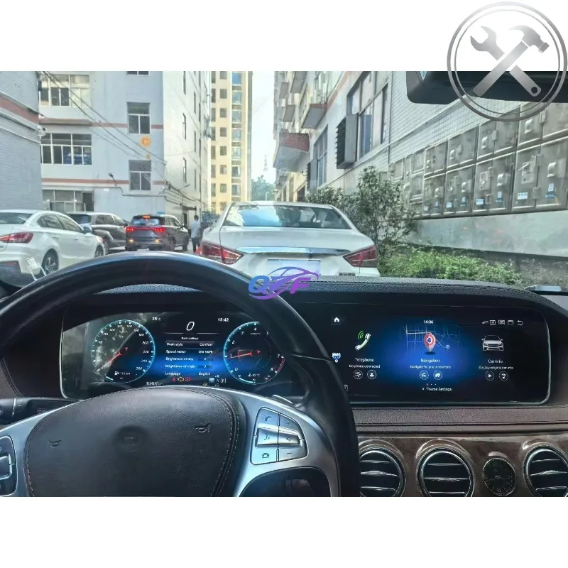 Dual Screen New Design Android 13 Multimedia LCD Dashboard Instrument Cluster Auto Upgrade for - E G S Class CLS 2016-2
Dual Screen New Design Android 13 Multimedia LCD Dashboard Instrument Cluster Auto Upgrade for - E G S Class CLS 2016-2