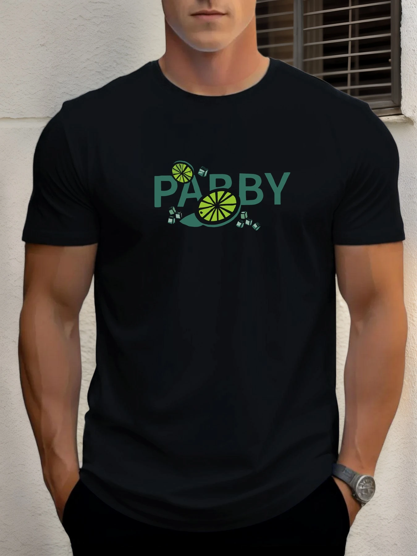 Men's cotton T-shirt, summer round neck short sleeves, lemon ice cube print breathable street clothing fashion cool T-shirt
Men's cotton T-shirt, summer round neck short sleeves, lemon ice cube print breathable street clothing fashion cool T-shirt