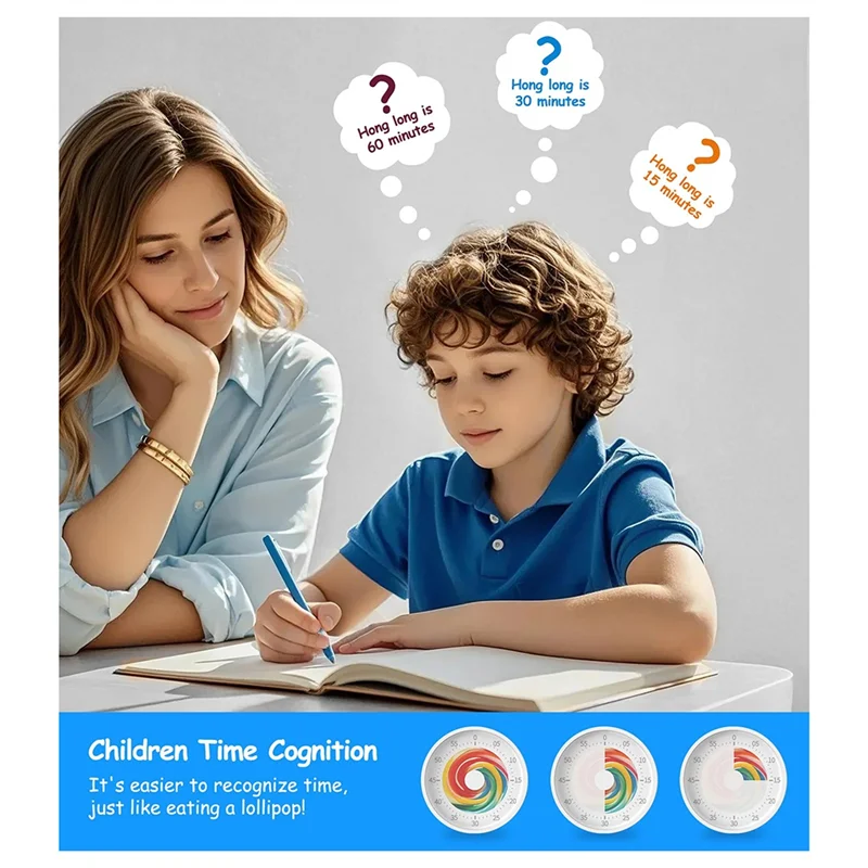 Visual Classroom Timer For Kids - Desk 60 Minutes Countdown Timers For Teachers And Students Easy Rotating And Reading
Visual Classroom Timer For Kids - Desk 60 Minutes Countdown Timers For Teachers And Students Easy Rotating And Reading