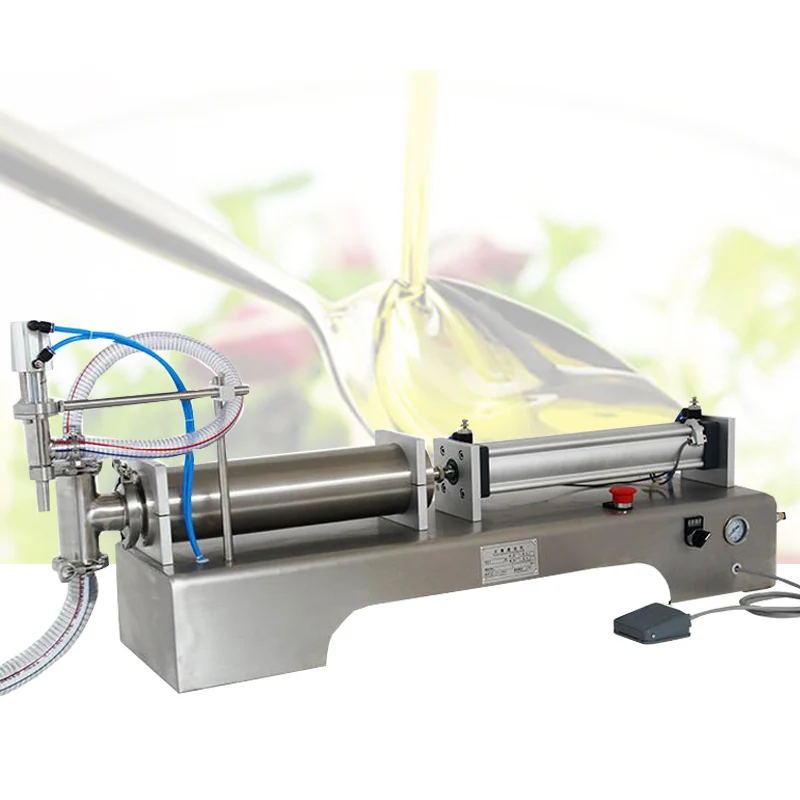 Liquid Filling Machine Stainless Steel Pedal Type Pneumatic Quantitative Juice Filling Machine Beverage Packing Filler Machine
Liquid Filling Machine Stainless Steel Pedal Type Pneumatic Quantitative Juice Filling Machine Beverage Packing Filler Machine