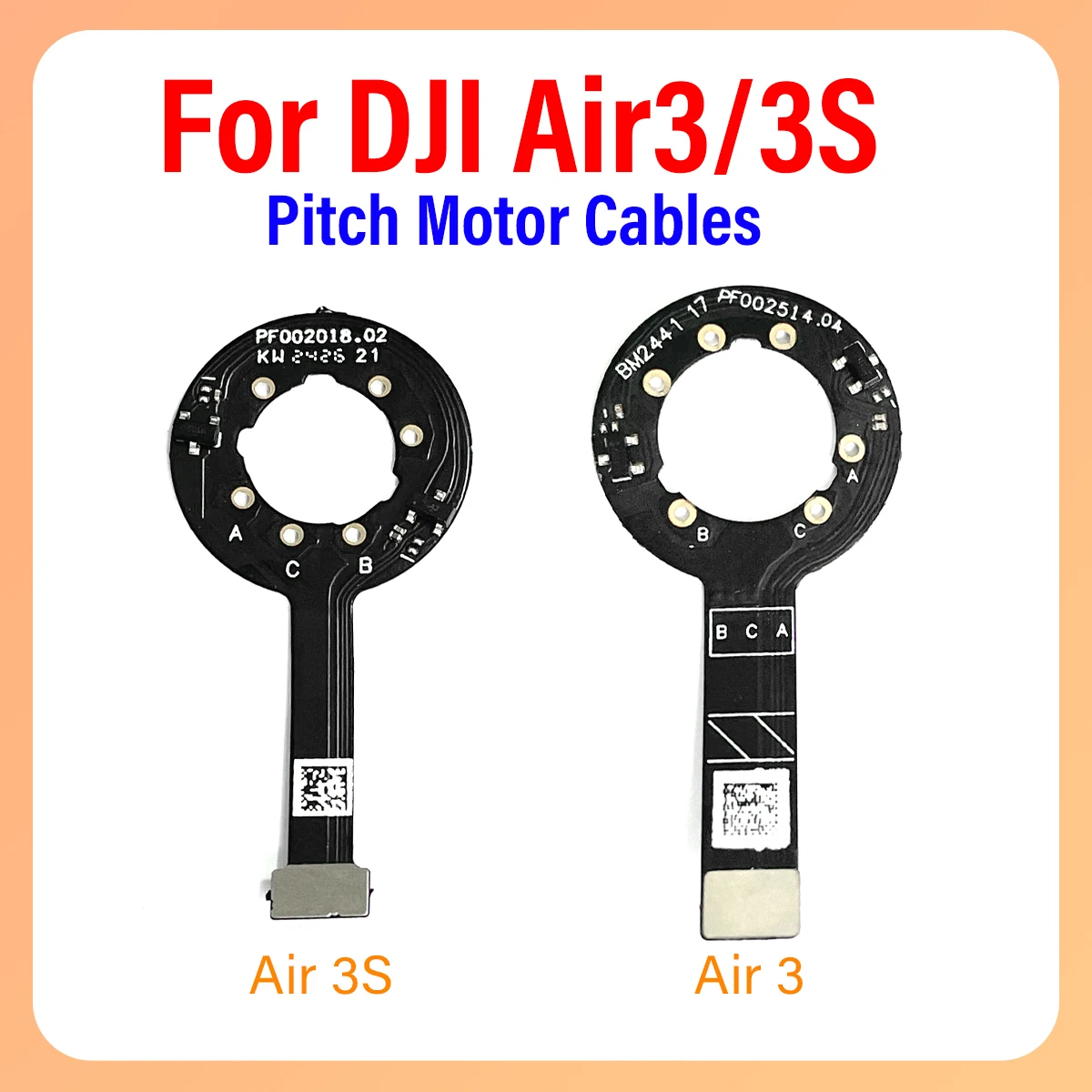 New Mavic Air3 Air3s gimbal pitch motor ribbon motherboard suitable for DJI Air3 series drone maintenance spare parts
New Mavic Air3 Air3s gimbal pitch motor ribbon motherboard suitable for DJI Air3 series drone maintenance spare parts