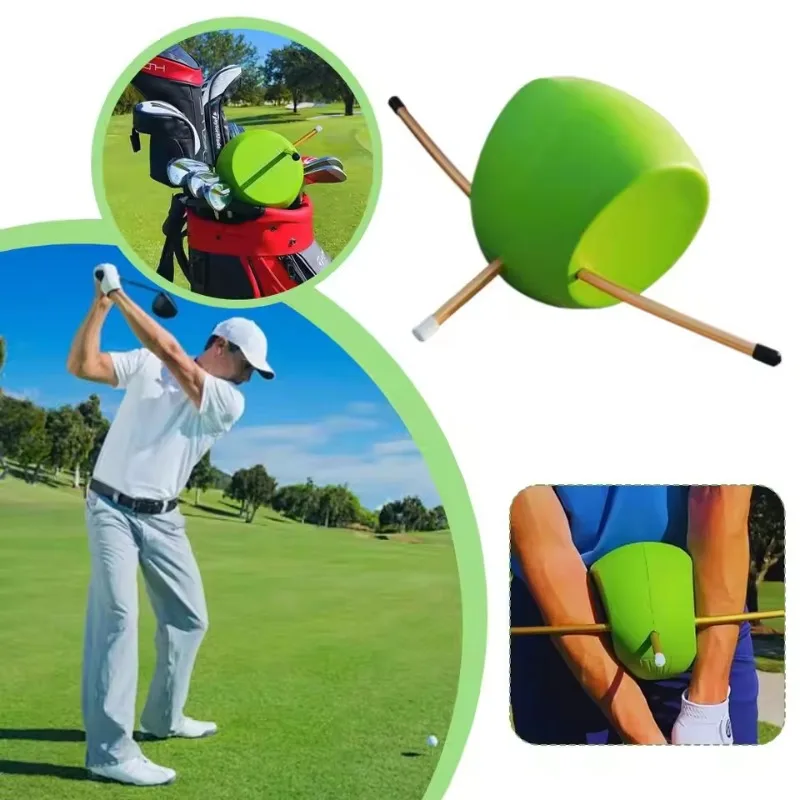 Golf Swing Training Aid with Connected Ball Fixes Chicken Wings Trains Proper Arm Posture Simple Effective Home Practice
Golf Swing Training Aid with Connected Ball Fixes Chicken Wings Trains Proper Arm Posture Simple Effective Home Practice