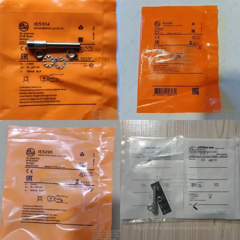 IE5312 IE5295 IE5304 IE5122 IFM New High Quality Proximity Switch Sensor
IE5312 IE5295 IE5304 IE5122 IFM New High Quality Proximity Switch Sensor