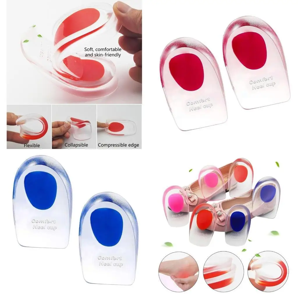 R6FE 2Pcs Heel Cushion Pads Shock Shoes Cushion Heel Shoe Comfort Inserts Cushioning
R6FE 2Pcs Heel Cushion Pads Shock Shoes Cushion Heel Shoe Comfort Inserts Cushioning
