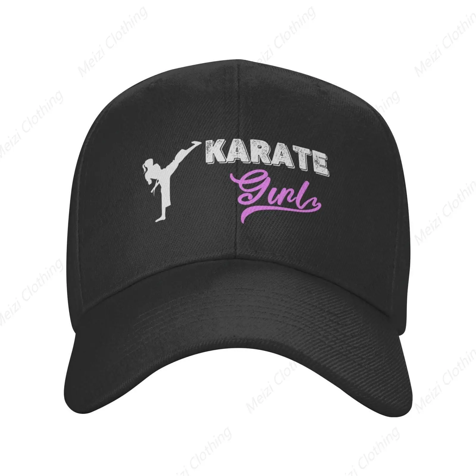 Karate Girl Pattern Baseball Hat Men's and Women's Adjustable Classic Dad Hat Outdoor Activity Sunshade Truck Hat
Karate Girl Pattern Baseball Hat Men's and Women's Adjustable Classic Dad Hat Outdoor Activity Sunshade Truck Hat