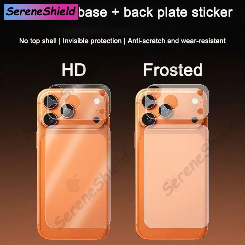 Suitable For iPhone 17 Pro Max 17 Pro Fiber Lens Protective Film + Quantum Back Protective Film Matte/HD 2PCS
Suitable For iPhone 17 Pro Max 17 Pro Fiber Lens Protective Film + Quantum Back Protective Film Matte/HD 2PCS