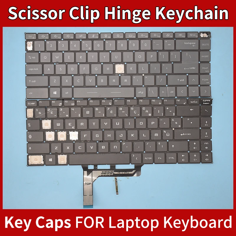 Replacement Keycap Key Cap Scissor Clip Hinge For MSI Prestige 14 P14 Modern 14 15 GS66 GE66 GP66 P40 MS-14D3 MS-14D2 MS-14D1
Replacement Keycap Key Cap Scissor Clip Hinge For MSI Prestige 14 P14 Modern 14 15 GS66 GE66 GP66 P40 MS-14D3 MS-14D2 MS-14D1