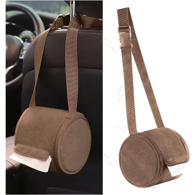 Portable Car Tissue Holder Hanging Design for Roll of Paper Car Interior Tissue Napkin Box Accessory
Portable Car Tissue Holder Hanging Design for Roll of Paper Car Interior Tissue Napkin Box Accessory