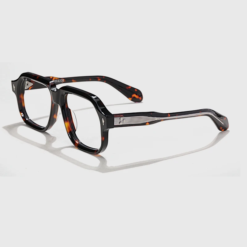 Handmade Oversize Square Acetate Glasses Frame Men Women optical Myopia Presbyopia prescription eyewear Customization Logo
Handmade Oversize Square Acetate Glasses Frame Men Women optical Myopia Presbyopia prescription eyewear Customization Logo