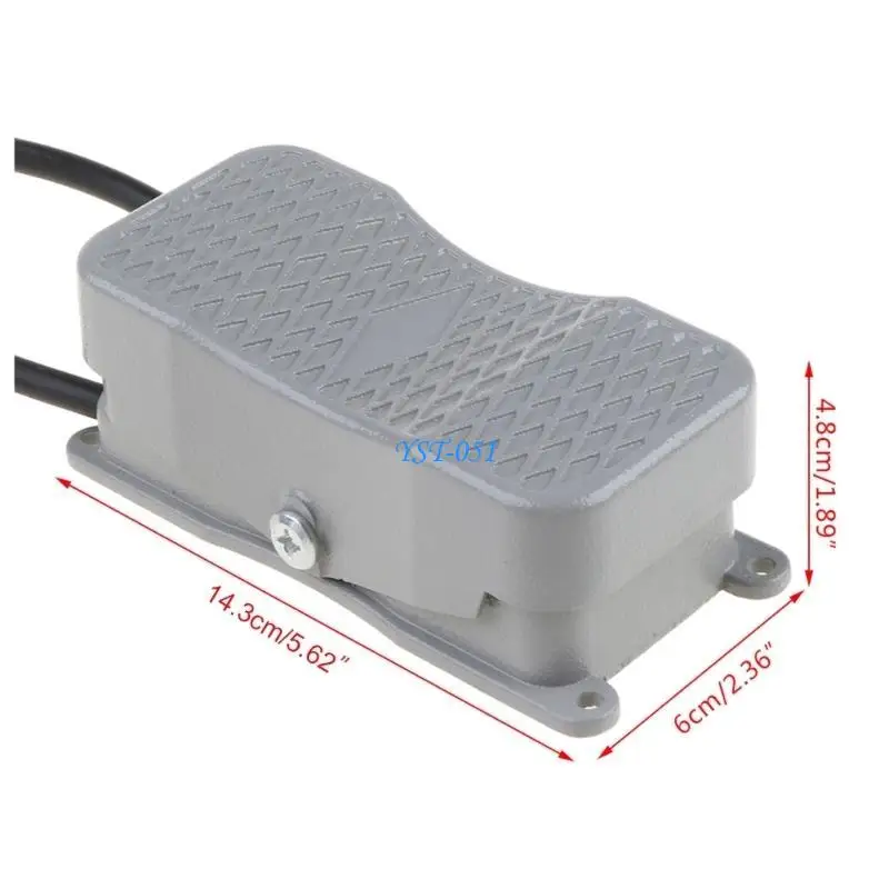 E15A AC250V Foot Switch Pedal Power Controller Reversing Switch with Double for Head
E15A AC250V Foot Switch Pedal Power Controller Reversing Switch with Double for Head